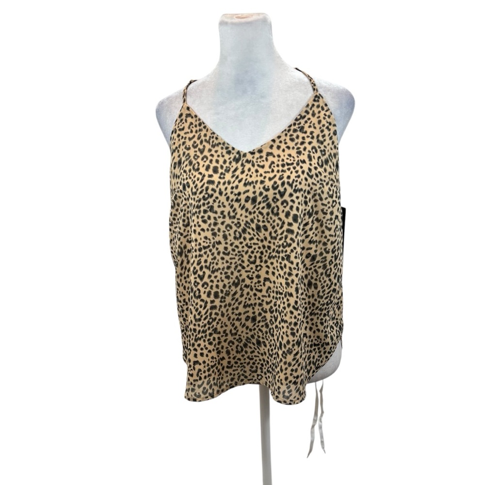 Brand new with Tags Ladies Olivia Grey Leopard Print Camisole Size XS